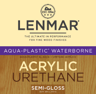 Aqua-Plastic® Waterborne Urethane - Semi-Gloss 1WB.1410