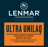 Ultra UniLaq® CAB Acrylic White Topcoat - Semi-Gloss 1M.966