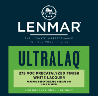 UltraLaq® 275 VOC White Precatalyzed Lacquer - Satin 1M.2264